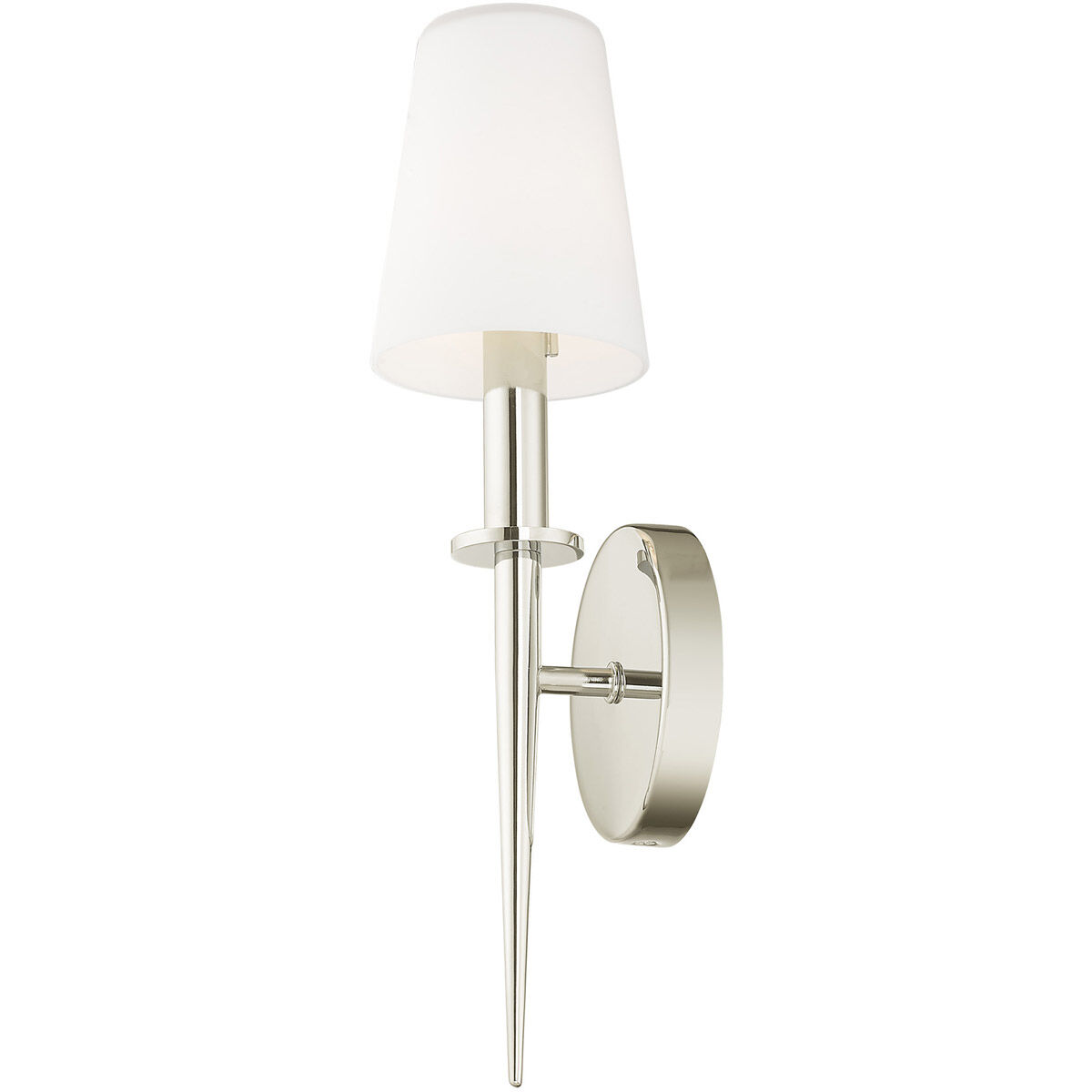Witten 1 Light 4 inch Polished Nickel ADA ADA Wall Sconce Wall Light